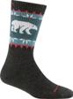 Darn Tough Women's Vanna Grizzle Boot Hiking Socks  Charcoal