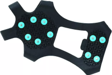 Nordic Grip Walking Black