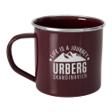 Urberg Emaljmugg 340 ml Oxblood Red