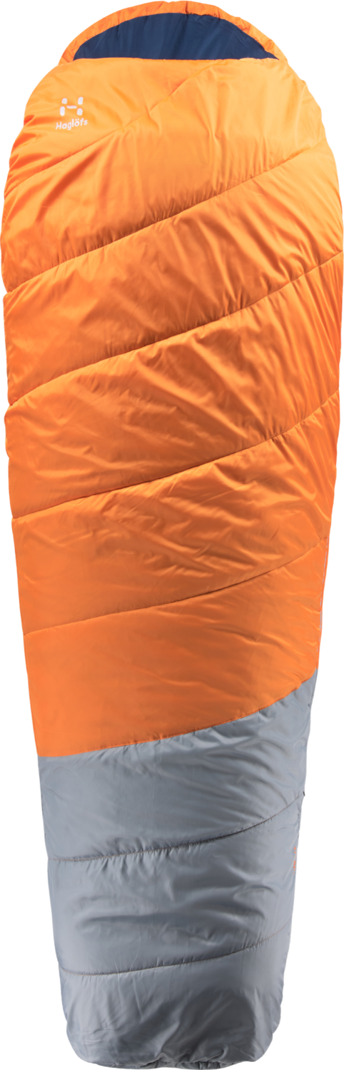 Haglöfs Kids' Moonlite Junior Tangerine/Gravel Grey